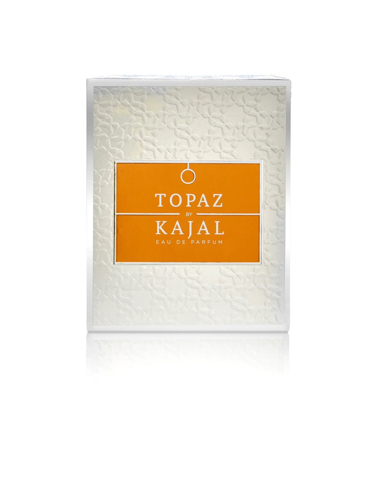 Topaz Kajal perfume packaging on a white background